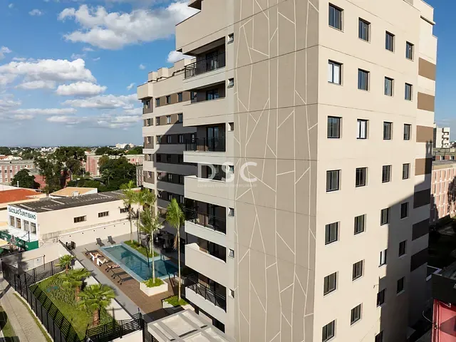 Cobertura / Penthouse 1 quarto e 1 banheiro, à venda, no bairro Novo Mundo em Curitiba