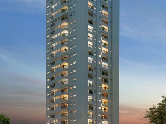 Foto do Apartamento - Apartamento à venda 2 Quartos 1 Suite 1 Vaga 58.11M² Morumbi São Paulo - SP | Ext Praça Morumbi | Vista Livre