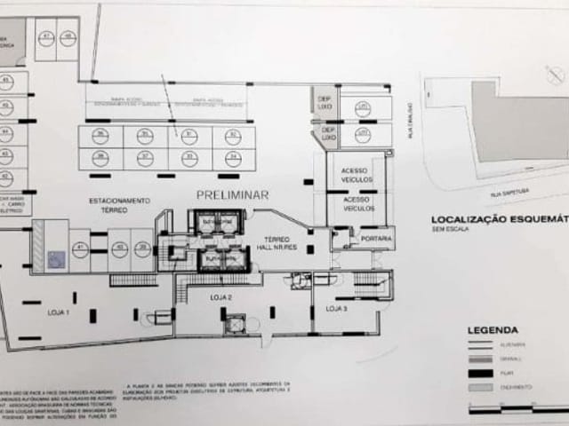 Planta do Loja - Loja à venda 1 Vaga 327.18M² Butantã São Paulo - SP | Haus Mitre Alto Butantã - Lojas | Correteria Imóveis