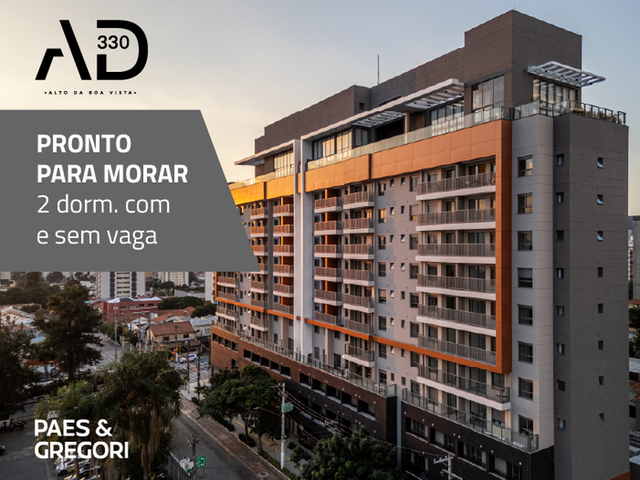 Foto do Apartamento - Apartamento à venda 2 Quartos 1 Suite 1 Vaga 45.88M² Santo Amaro São Paulo - SP | AD 330 - Residencial | YBY Imóveis