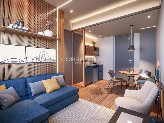 Studio 1 quarto e 1 banheiro, à venda, no bairro Ibirapuera em São Paulo