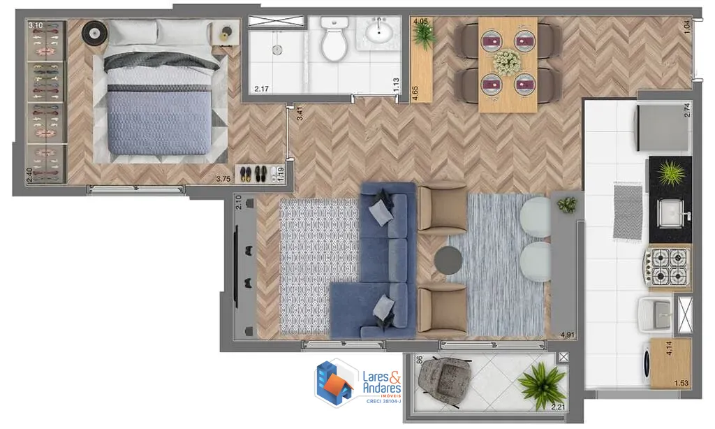 Apartamento, 2 quartos, 78 m² - Foto 18