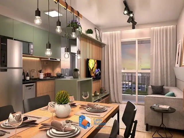 Apartamento 2 quartos e 1 banheiro, à venda, no bairro Vila Andrade em São Paulo