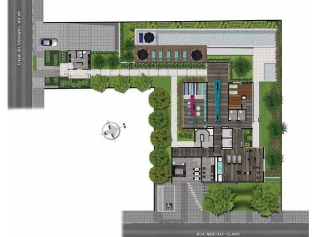 Planta do Loja - Loja à venda 1 Vaga 208.07M² Vila Olímpia São Paulo - SP | Correteria Imóveis