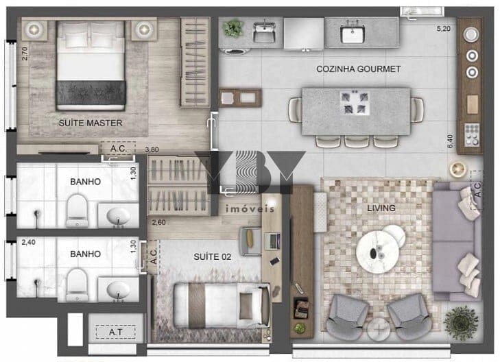 Cobertura à venda com 4 quartos, 164m² - Foto 20