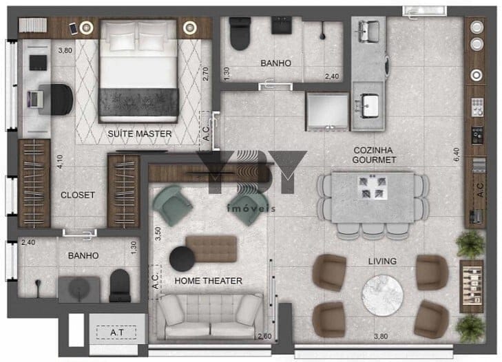 Cobertura à venda com 4 quartos, 164m² - Foto 21