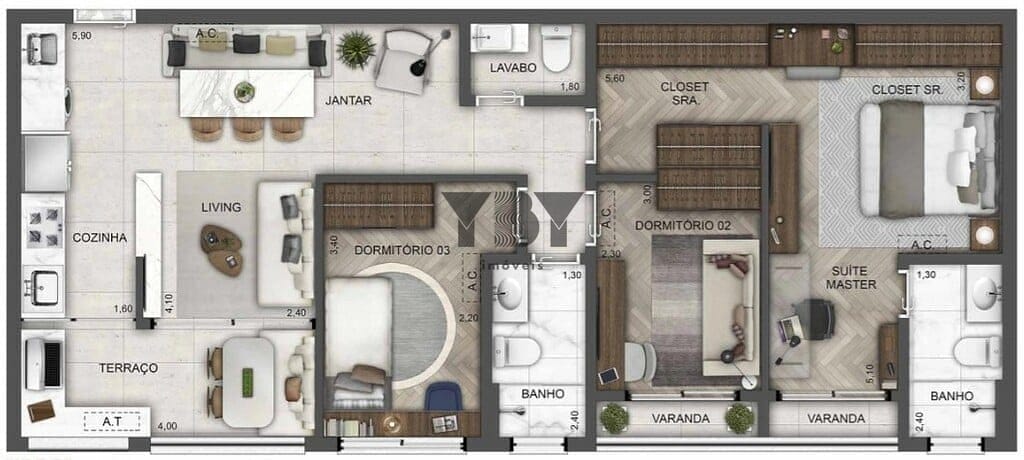 Cobertura à venda com 4 quartos, 164m² - Foto 23