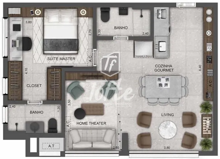 Apartamento, 2 quartos, 62 m² - Foto 21