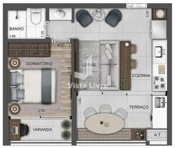 Apartamento, 2 quartos, 62 m² - Foto 17