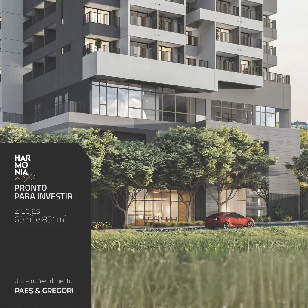 Sala à venda 34.14M² Vila Madalena São Paulo - SP | Harmonia da Vila - Comercial