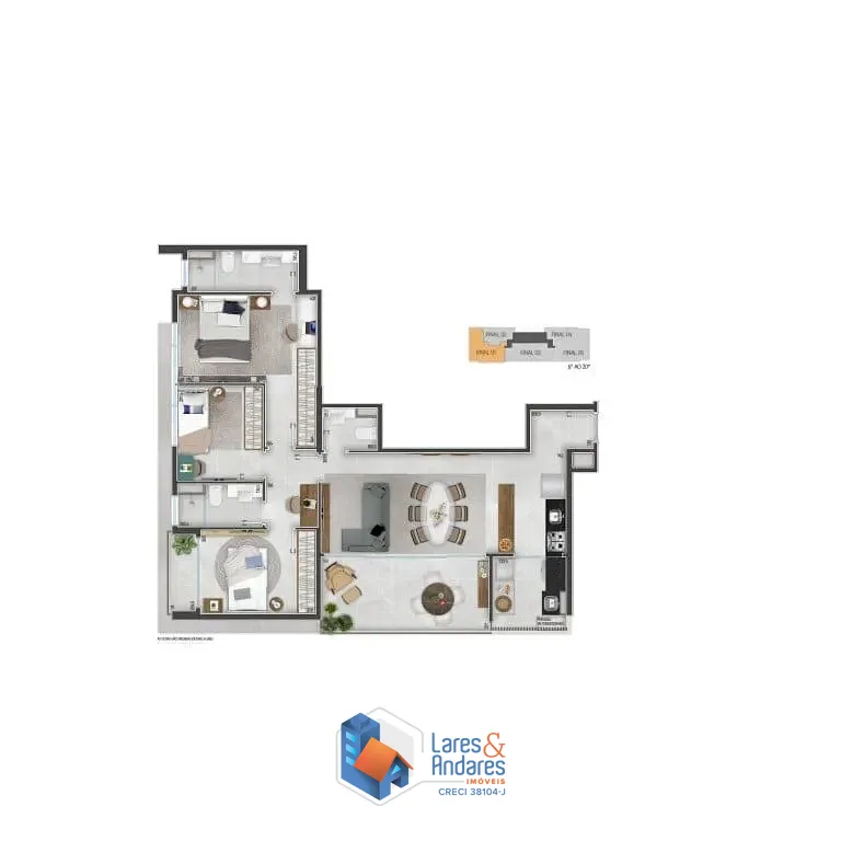 Apartamento, 3 quartos, 93 m² - Foto 32