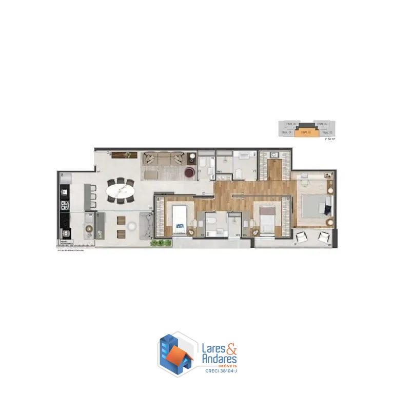 Apartamento, 3 quartos, 93 m² - Foto 33