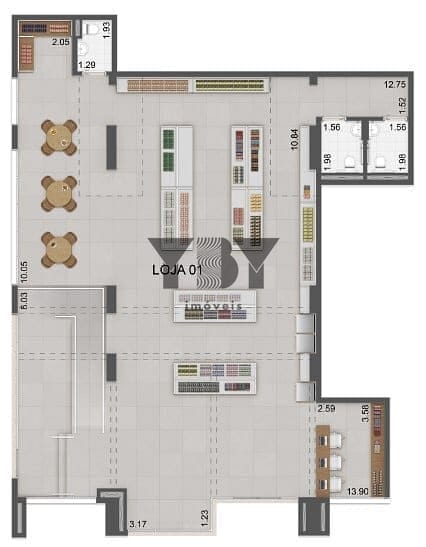 Loja-Salão à venda, 213m² - Foto 5