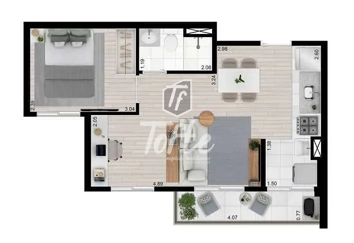 Apartamento, 2 quartos, 42 m² - Foto 24