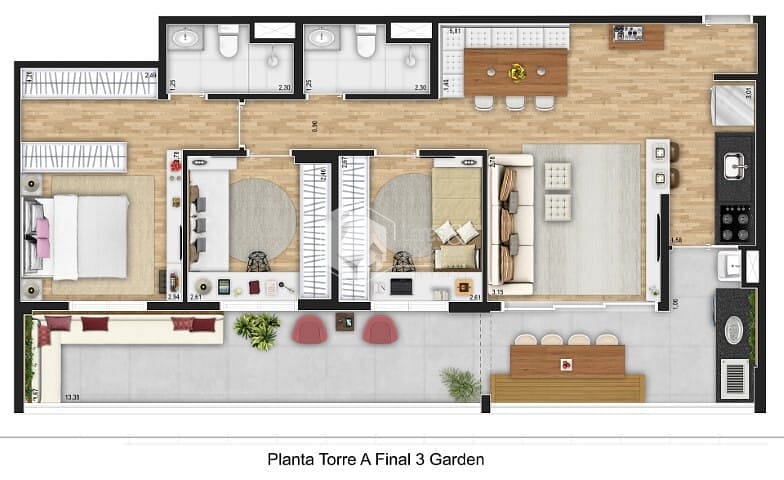 Apartamento, 3 quartos, 87 m² - Foto 27