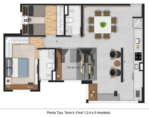 Apartamento, 3 quartos, 87 m² - Foto 22