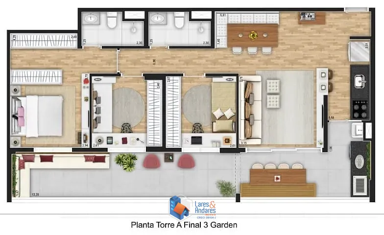 Apartamento, 3 quartos, 79 m² - Foto 27