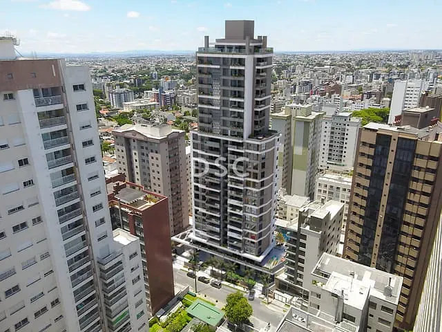Apartamento 3 quartos e 4 banheiros, à venda, no bairro Água Verde em Curitiba