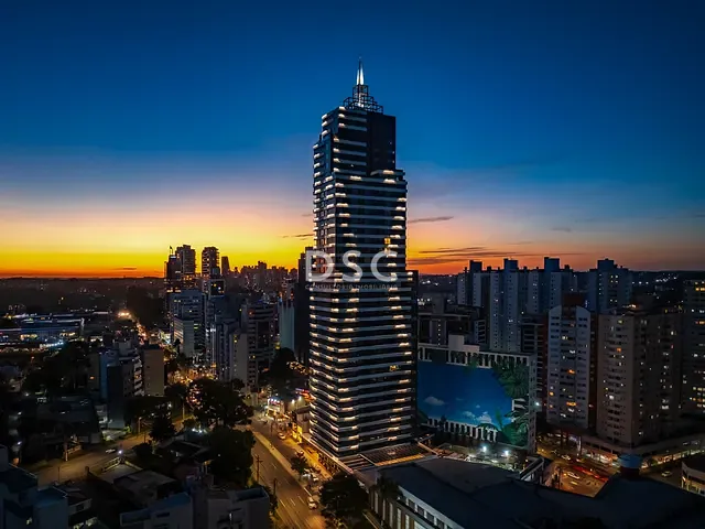 Apartamento 2 quartos e 3 banheiros, à venda, no bairro Bigorrilho em Curitiba