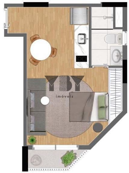 Apartamento, 1 quarto, 46 m² - Foto 16