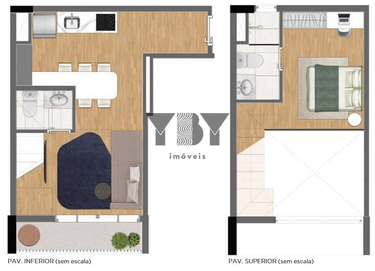 Apartamento, 1 quarto, 46 m² - Foto 17