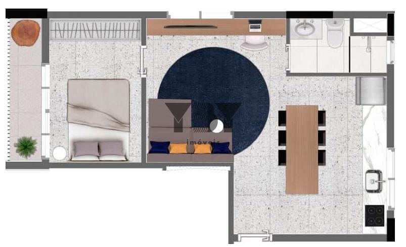 Apartamento, 1 quarto, 46 m² - Foto 19