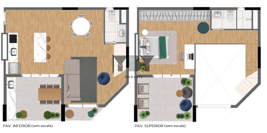 Apartamento, 2 quartos, 46 m² - Foto 24