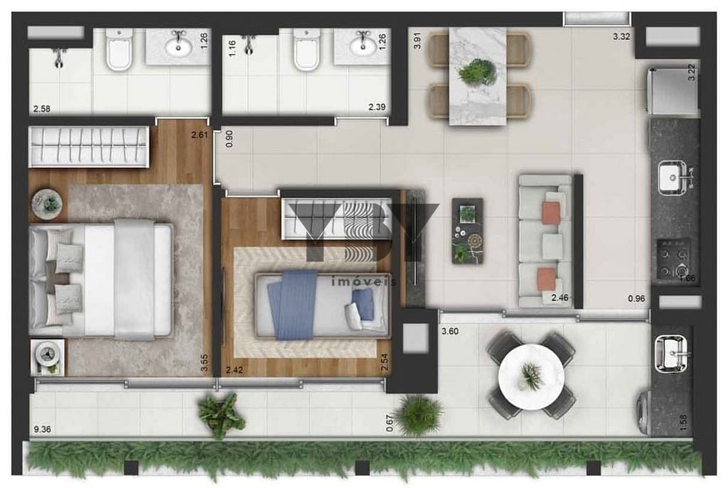 Cobertura à venda com 3 quartos, 208m² - Foto 32