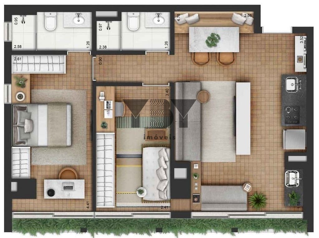 Cobertura à venda com 3 quartos, 208m² - Foto 33