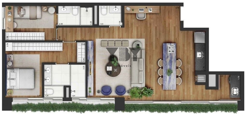 Cobertura à venda com 3 quartos, 208m² - Foto 34