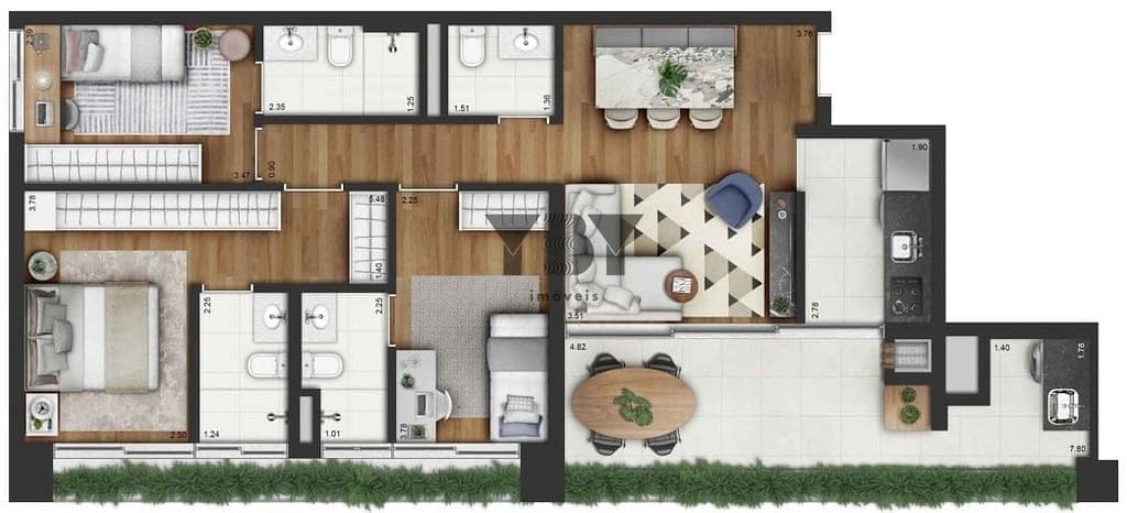 Cobertura à venda com 3 quartos, 208m² - Foto 35