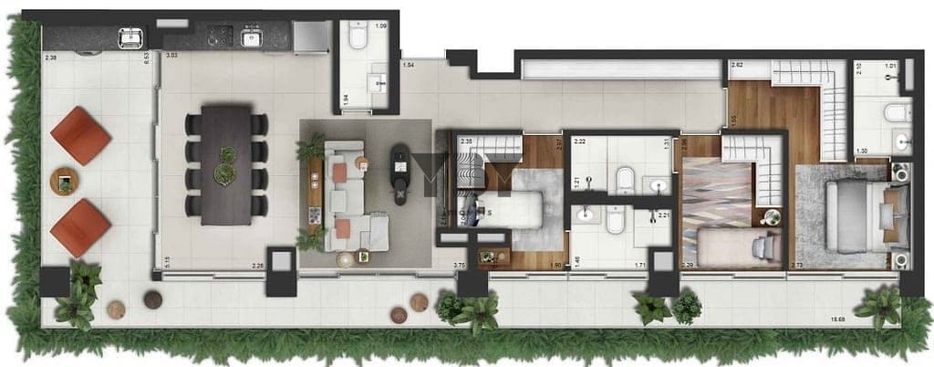 Cobertura à venda com 3 quartos, 208m² - Foto 36