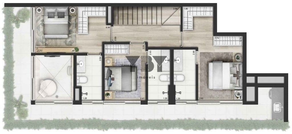 Cobertura à venda com 3 quartos, 208m² - Foto 37