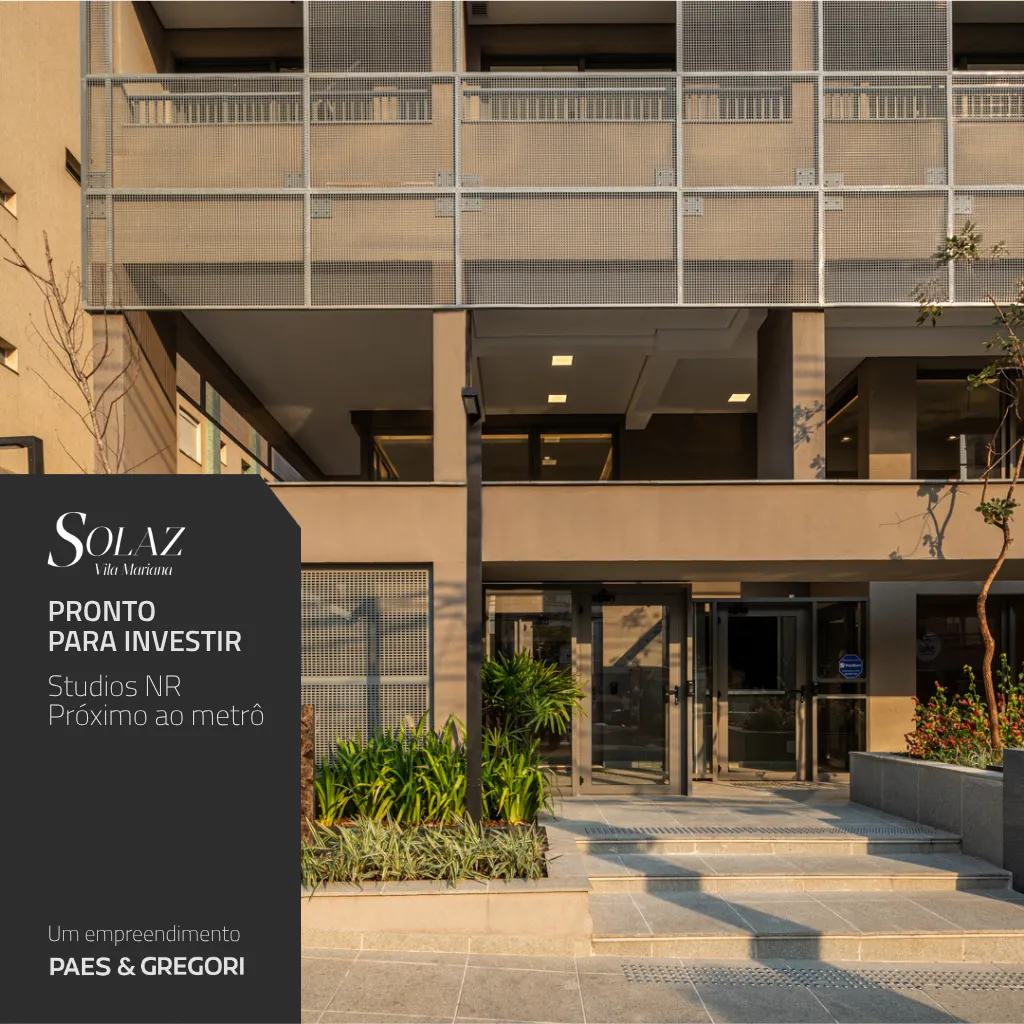 Studio à venda 1 Quarto 19.74M² Vila Mariana São Paulo - SP