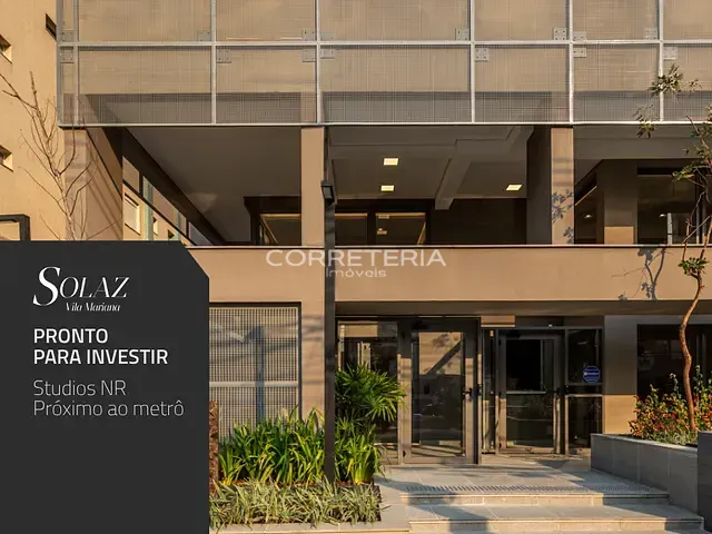 Studio 1 quarto e 1 banheiro, à venda, no bairro Vila Mariana em São Paulo