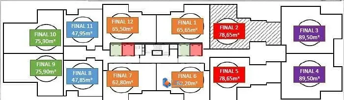 Apartamento, 1 quarto, 47 m² - Foto 11