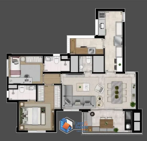 Apartamento, 3 quartos, 115 m² - Foto 17