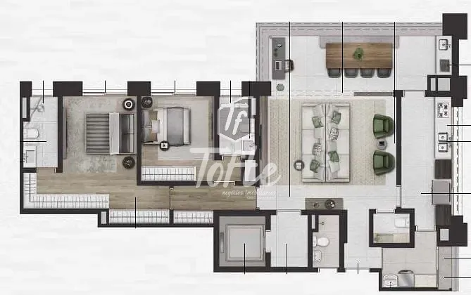 Apartamento, 2 quartos, 195 m² - Foto 18