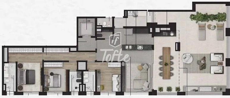 Apartamento, 2 quartos, 195 m² - Foto 23