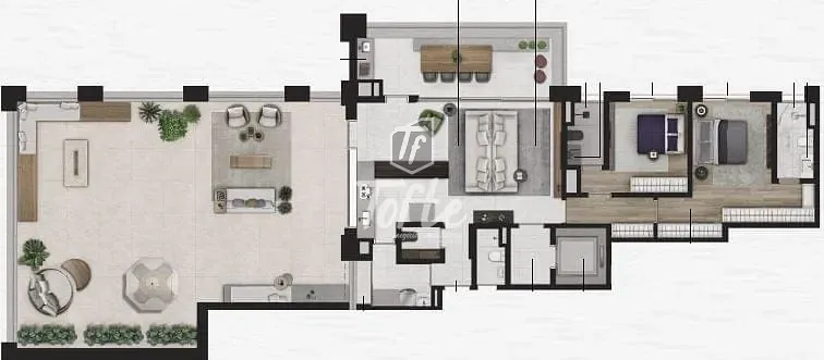 Apartamento, 2 quartos, 195 m² - Foto 24