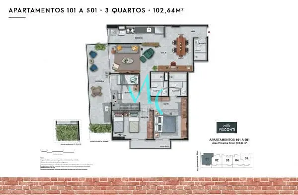 Apartamento, 2 quartos, 84 m² - Foto 25