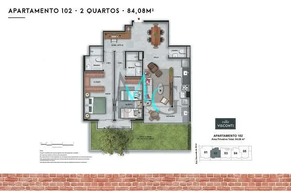 Apartamento, 2 quartos, 78 m² - Foto 20