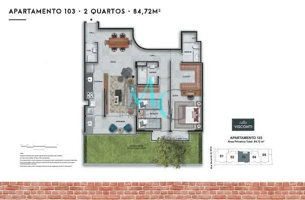 Apartamento, 2 quartos, 78 m² - Foto 22