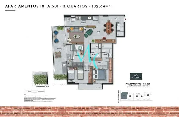 Apartamento, 2 quartos, 78 m² - Foto 25