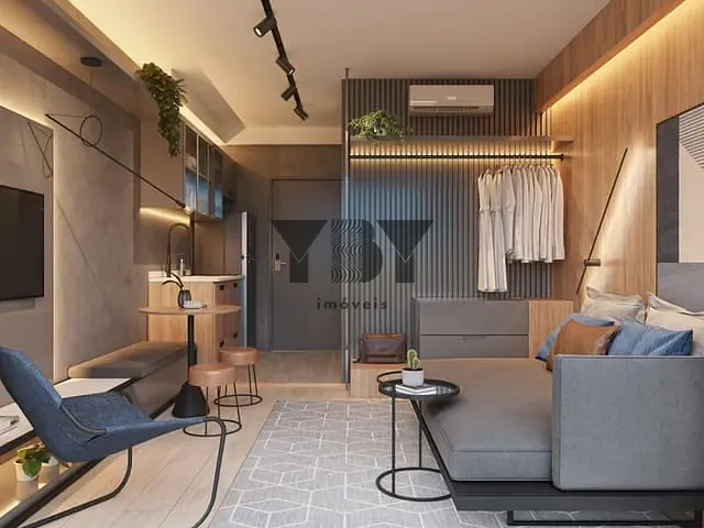 Studio 1 quarto e 1 banheiro, à venda, no bairro Santa Cecília em São Paulo