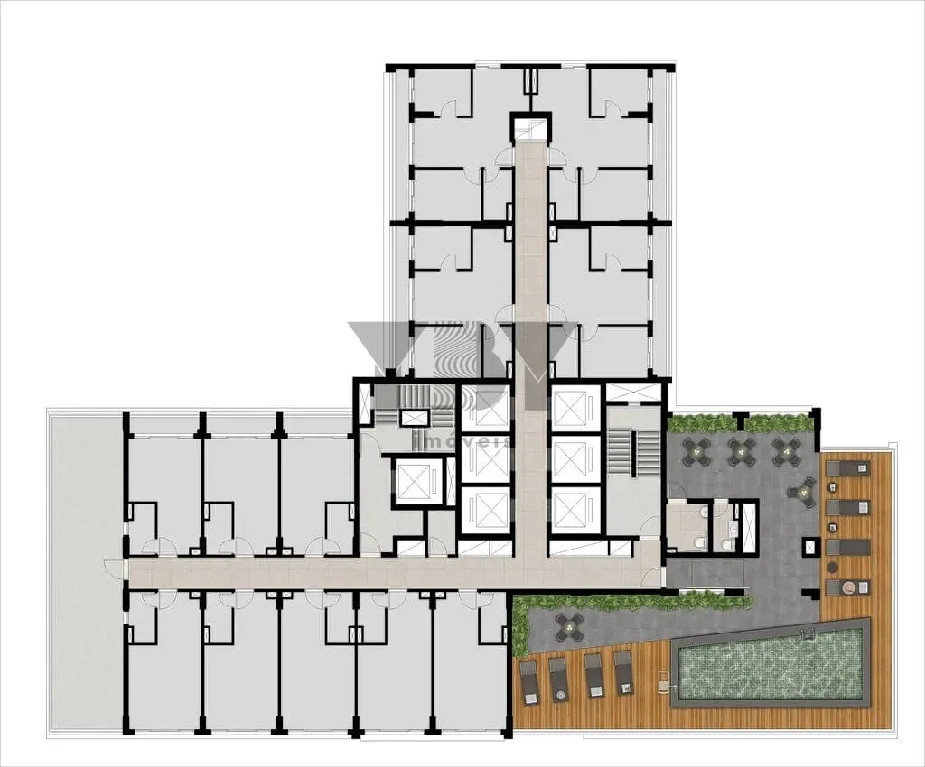 Apartamento, 2 quartos, 43 m² - Foto 53