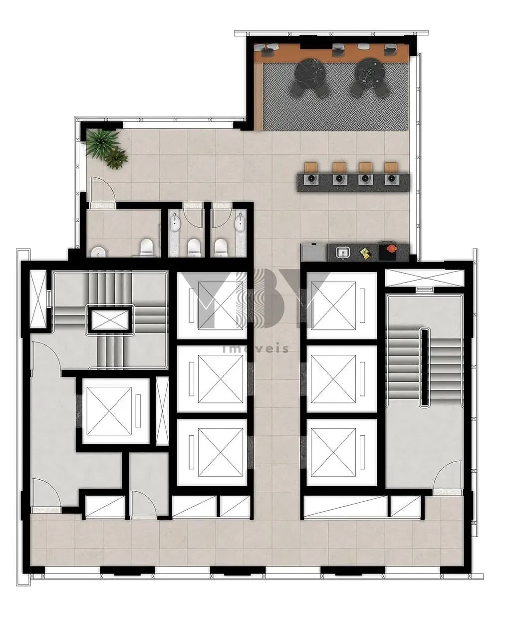 Apartamento, 2 quartos, 43 m² - Foto 56