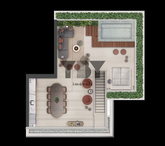 Cobertura à venda com 3 quartos, 221m² - Foto 13