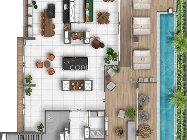 Studio 1 quarto e 1 banheiro, à venda, no bairro Moema em São Paulo