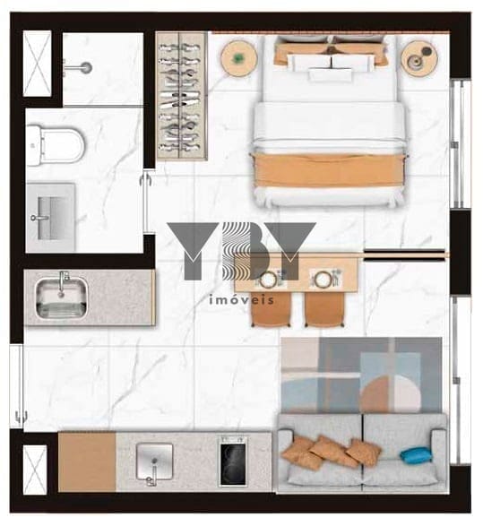 Apartamento, 2 quartos, 40 m² - Foto 28